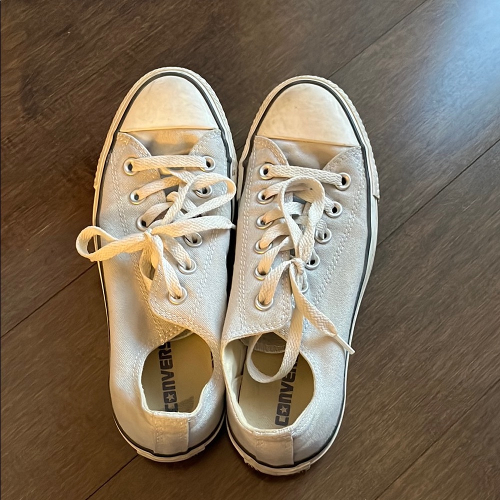 Converse Classic Light Blue Canvas Sneakers